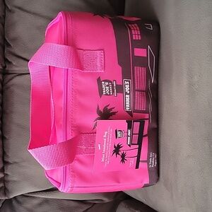 Trader Joe's mini cooler bag pink nwt
